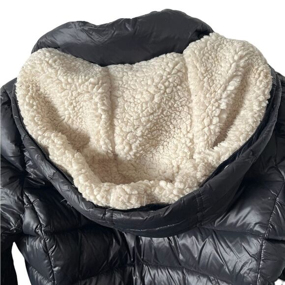 American Eagle Puffer Down Coat Black Size Small - Picture 6 of 10